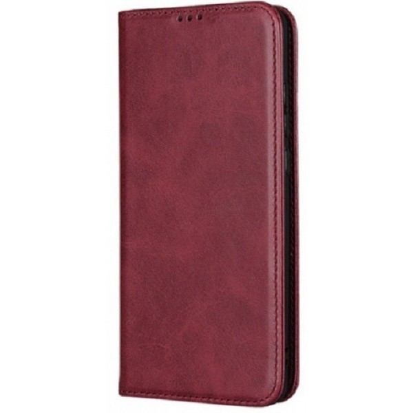 Чохол-книжка Leather Fold для Xiaomi Redmi 9A Wine Red (Код товару:23747) Харьков - изображение 1