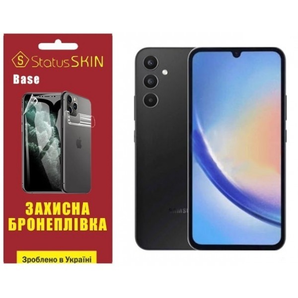 Поліуретанова плівка StatusSKIN Base на екран Samsung A34 5G A346 Глянцева (Код товару:26697) Харьков - изображение 1