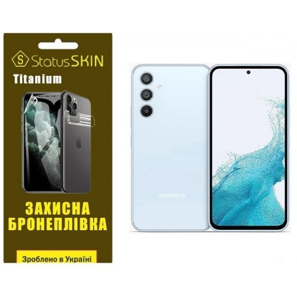 Поліуретанова плівка StatusSKIN Titanium на екран Samsung A54 5G A546 Глянцева (Код товару:26714) Харьков - изображение 1