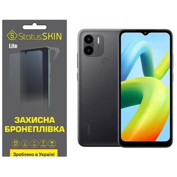 Поліуретанова плівка StatusSKIN Lite на екран Xiaomi Redmi A1 Plus/A2 Plus/Poco C50 Матова (Код това Харьков - изображение 1