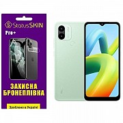 Поліуретанова плівка StatusSKIN Pro+ на екран Xiaomi Redmi A1 Plus/A2 Plus/Poco C50 Глянцева (Код то Харьков