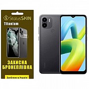 Поліуретанова плівка StatusSKIN Titanium на екран Xiaomi Redmi A1 Plus/A2 Plus/Poco C50 Глянцева (Ко Харьков