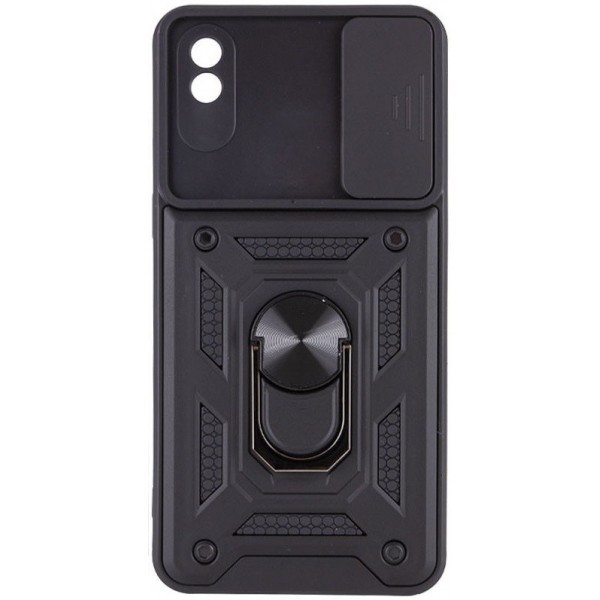 Чохол Camshield Serge Ring для Xiaomi Redmi 9A Чорний (Код товару:26741) Харьков - изображение 1