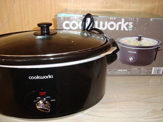 велика медленноварка Cookworks 6.5л Берегово - изображение 1