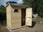 Деревянный туалет. Летняя душевая кабина. Київ