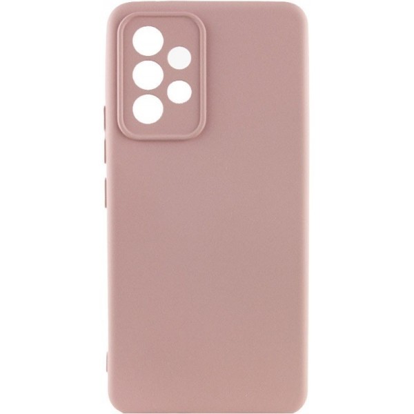 Silicone Cover Lakshmi Full Camera для Samsung A52 A525 Pink Sand (Код товару:26747) Харьков - изображение 1