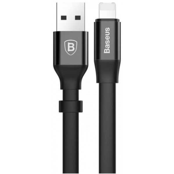 Кабель Baseus Nimble Portable USB to Lightning 0.23m Black (CALMBJ-B01) (Код товару:26676) Харьков - изображение 1