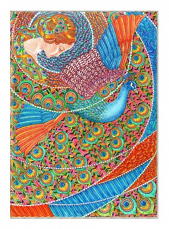 Карандашный рисунок .Название «Фантазии» . Київ - изображение 1