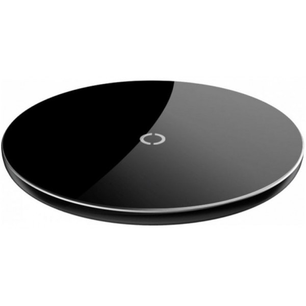 Бездротовий зарядний пристрій Baseus Simple Wireless Charger (Updated Version) Black (WXJK-B01) (Код Харьков - изображение 1