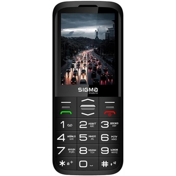 Телефон Sigma mobile Comfort 50 Grace Dual Sim Black (Код товару:25658) Харьков - изображение 1