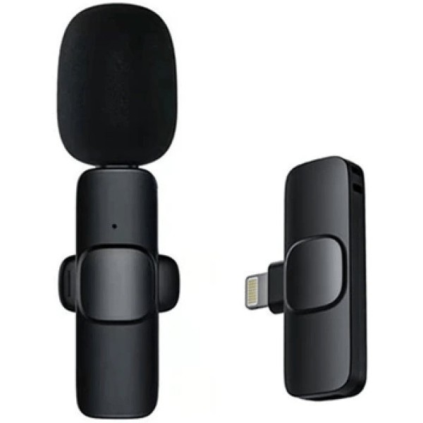 DM Мікрофон Wireless Lavalier Portable Lightning Black (Код товару:23773) Харьков - изображение 1
