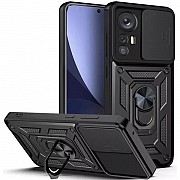 Чохол Camshield Serge Ring для Xiaomi 12T/12T Pro/Redmi K50 Ultra Чорний (Код товару:26886) Харьков