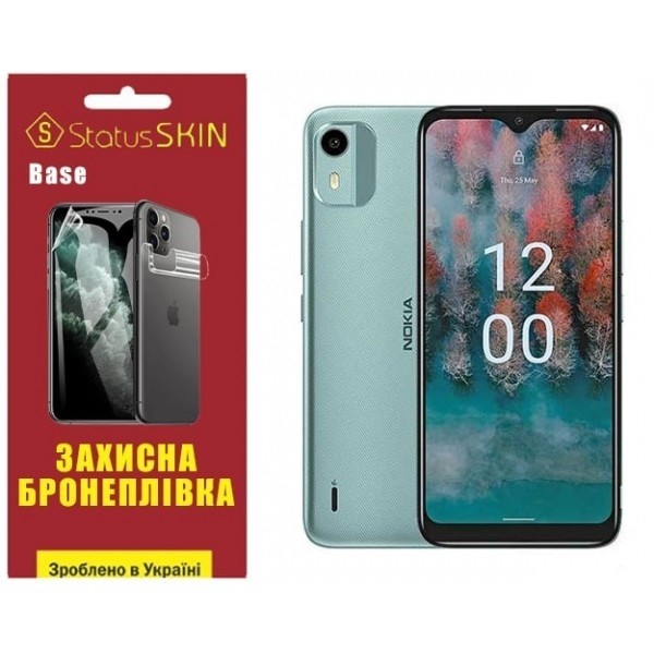 Поліуретанова плівка StatusSKIN Base на екран Nokia C12 Глянцева (Код товару:26949) Харьков - изображение 1