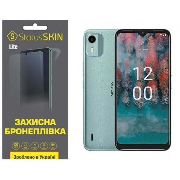 Поліуретанова плівка StatusSKIN Lite на екран Nokia C12 Матова (Код товару:26951) Харьков - изображение 1