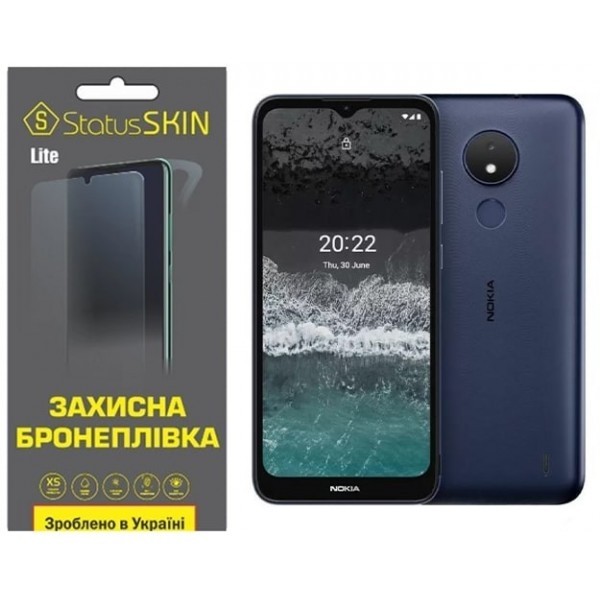 Поліуретанова плівка StatusSKIN Lite на екран Nokia C21 Матова (Код товару:27019) Харьков - изображение 1