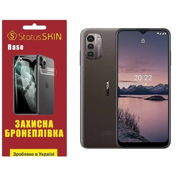 Поліуретанова плівка StatusSKIN Base на екран Nokia G21 Глянцева (Код товару:27153) Харьков - изображение 1