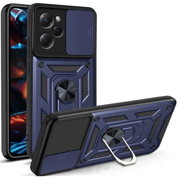 Чохол Camshield Serge Ring for Magnet для Xiaomi Poco X5 Pro 5G Blue (Код товару:27249) Харьков - изображение 1