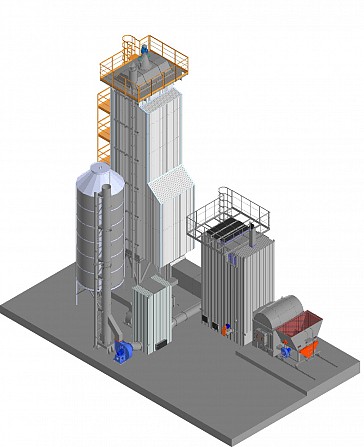 Сушилки для зерна. Модернізація, ремонт, теплогенератори для сушарок Кременчуг - изображение 1