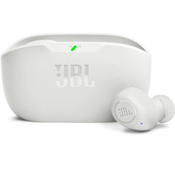 Bluetooth-гарнітура JBL Wave Buds White (JBLWBUDSWHT) (Код товару:27374) Харьков - изображение 1