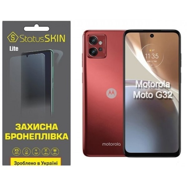 Поліуретанова плівка StatusSKIN Lite на екран Motorola G32 Матова (Код товару:27440) Харьков - изображение 1