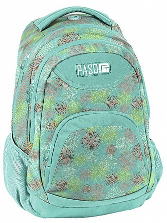 Молодежный рюкзак Paso 28L,  салатовый Киев - изображение 1