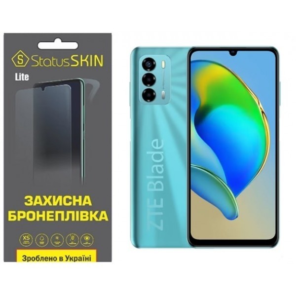 Поліуретанова плівка StatusSKIN Lite на екран ZTE Blade V40 Vita Глянцева (Код товару:27465) Харьков - изображение 1