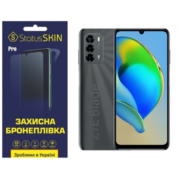 Поліуретанова плівка StatusSKIN Pro на екран ZTE Blade V40 Vita Глянцева (Код товару:27467) Харьков - изображение 1