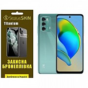 Поліуретанова плівка StatusSKIN Titanium на екран ZTE Blade V40 Глянцева (Код товару:27499) Харьков