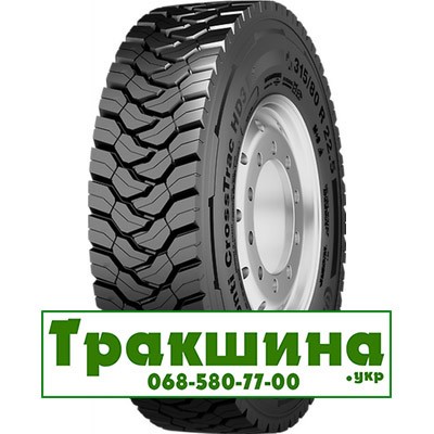 13 R22.5 Continental Conti CrossTrac HD3 156/150K Ведуча шина Киев - изображение 1