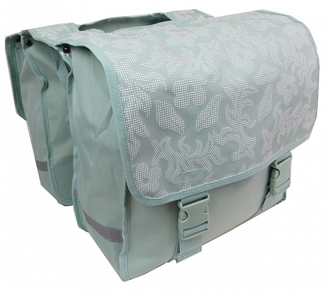 Велосумка, сумка велосипедная + подушка на багажник 35 L Just Bike салатовая Київ - изображение 1
