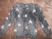 стильный свитерок травка в звёзды Dopo Girls на 3-4 года Лебедин