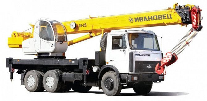 Аренда автокрана 25 тонн Симферополь - изображение 1