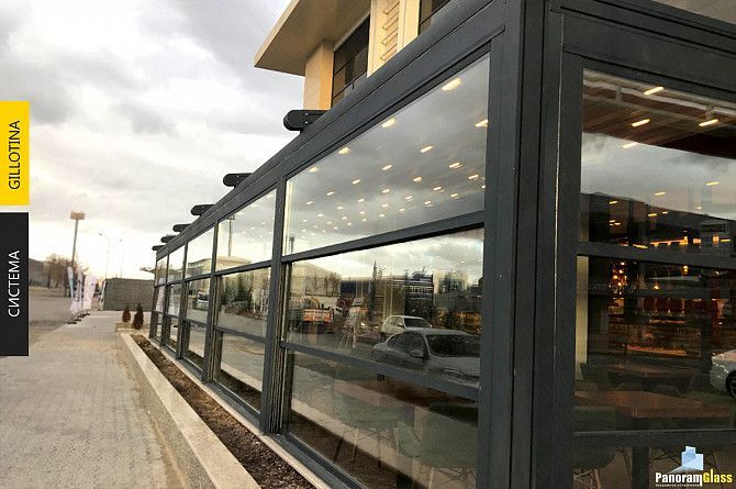 Автоматическая вертикально-сдвижная система GILIOTINA от компании Pano Київ - изображение 1