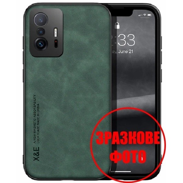 Чохол Magnet Leather Case для Xiaomi 13 Dark Green (Код товару:27595) Харьков - изображение 1