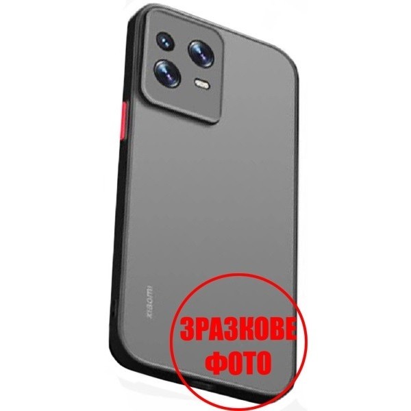 Чохол Shockproof Matte для Xiaomi 13 Pro Black (Код товару:27591) Харьков - изображение 1