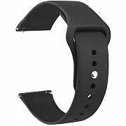 Ремінець для Haylou RS4 Plus/RT2 LS10/LS02/RT LS05S/RS3 LS04 (22mm) Black (Код товару:27687) Харьков