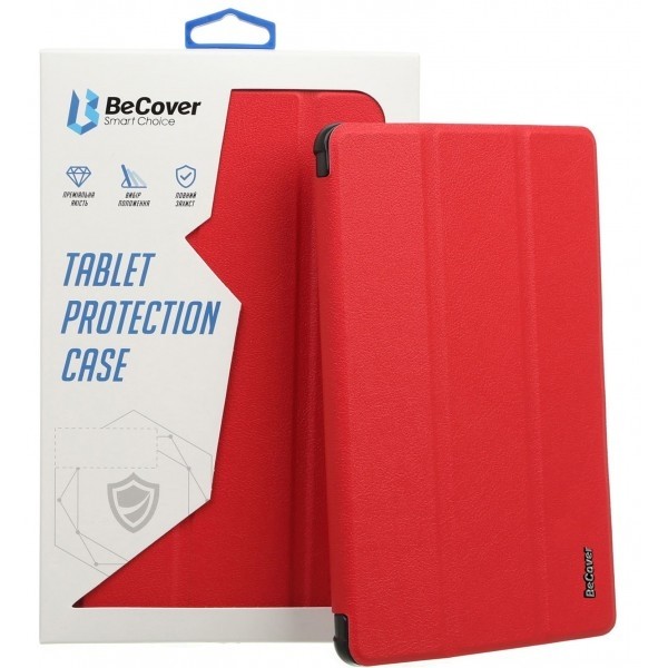Чохол-книжка Becover Smart для Samsung Tab A8 2021 10.5 X200/X205 Red (Код товару:22580) Харьков - изображение 1