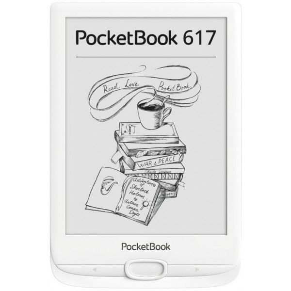Електронна книга PocketBook 617 White (PB617-D-CIS) (Код товару:27728) Харьков - изображение 1