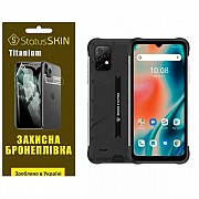 Поліуретанова плівка StatusSKIN Titanium на екран Umidigi Bison X10 Pro Глянцева (Код товару:27738) Харьков