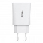 Мережевий зарядний пристрій Baseus Speed Mini PD Charger 20W Type-C White (CCFS-SN02) (Код товару:18 Харьков