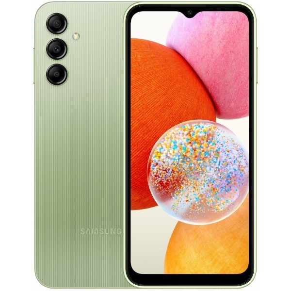 Смартфон Samsung Galaxy A14 A145F 4/64GB Light Green (SM-A145FLGUSEK) UA (Код товару:27345) Харьков - изображение 1