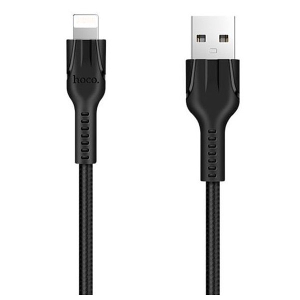 Кабель Hoco U31 Benay USB to Lightning 2.4A 1m Black (Код товару:14134) Харьков - изображение 1