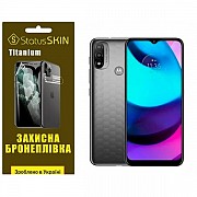 Поліуретанова плівка StatusSKIN Titanium на екран Motorola E20 Глянцева (Код товару:27789) Харьков