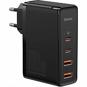 Мережевий зарядний пристрій Baseus GaN2 Pro Quick Charger 2C+2U 100W EU Black (CCGAN2P-L01) (Код тов Харьков
