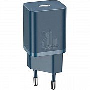 Мережевий зарядний пристрій Baseus Super Si QC&PD 3.0 Type-C 20W 3A Blue (CCSUP-B03) (Код товару:277 Харьков