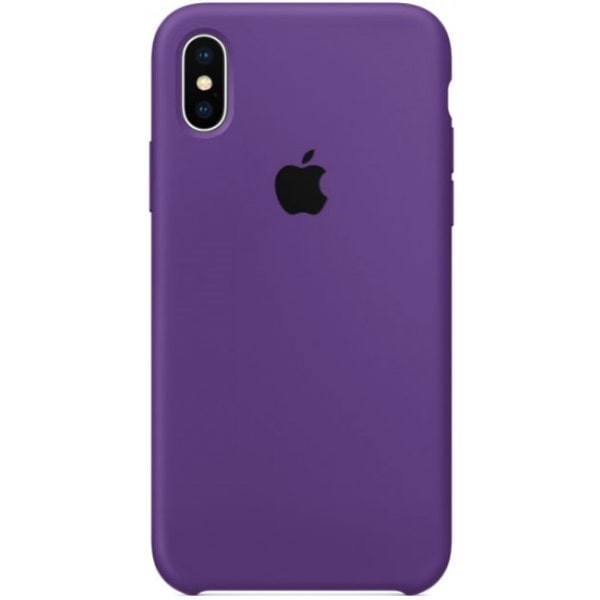 Apple Silicone Case для iPhone XS Max Purple (Код товару:27959) Харьков - изображение 1