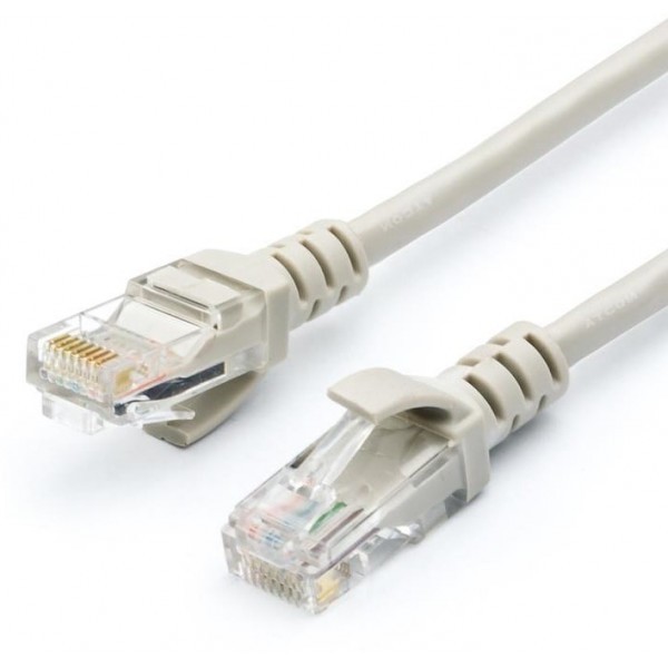 Патч-корд Atcom Geplink UTP, Cat.5e, 26AWG, 10м, Сірий (GL8010) (Код товару:27934) Харьков - изображение 1