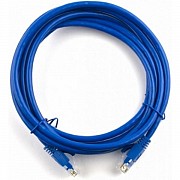 Патч-корд Ritar PCR-CCA/7Be/05051 UTP, CCA, RJ45, Cat.5e, 7м, Синій (Код товару:27801) Харьков
