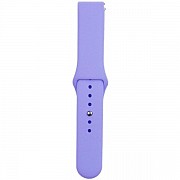 Ремінець Silicone для Samsung Watch Active/Galaxy S4 42mm/Gear S2/Xiaomi Amazfit (20mm) Lilac (Код т Харьков