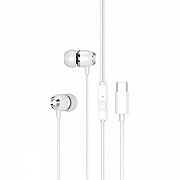 Навушники XO EP25 Earphone Type-C White Харьков